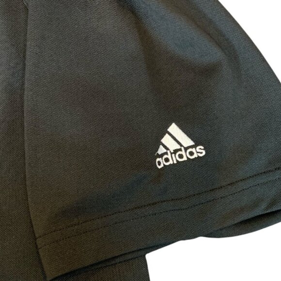 Adidas A170 ClimaLite Solid Golf Polo Shirt Men's XL Black #345F - Picture 7 of 11